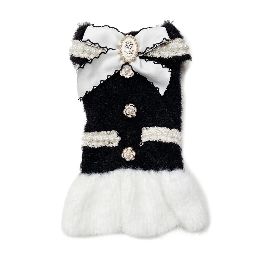 Fur Baby Couture Coco Knit Dress Sz X-Small